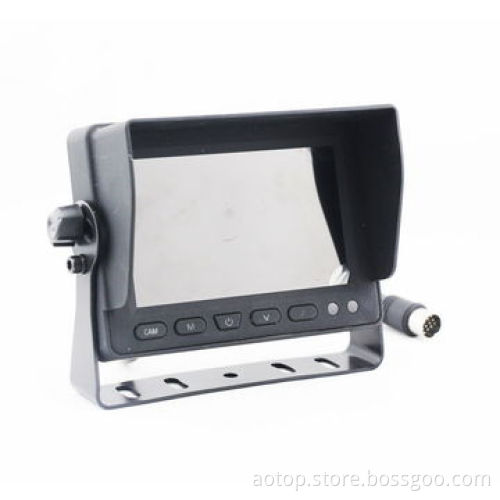Hot Selling 5-inch Car Rearview TFT Monitor with Remote Control, Multilanguage, OSD Menu